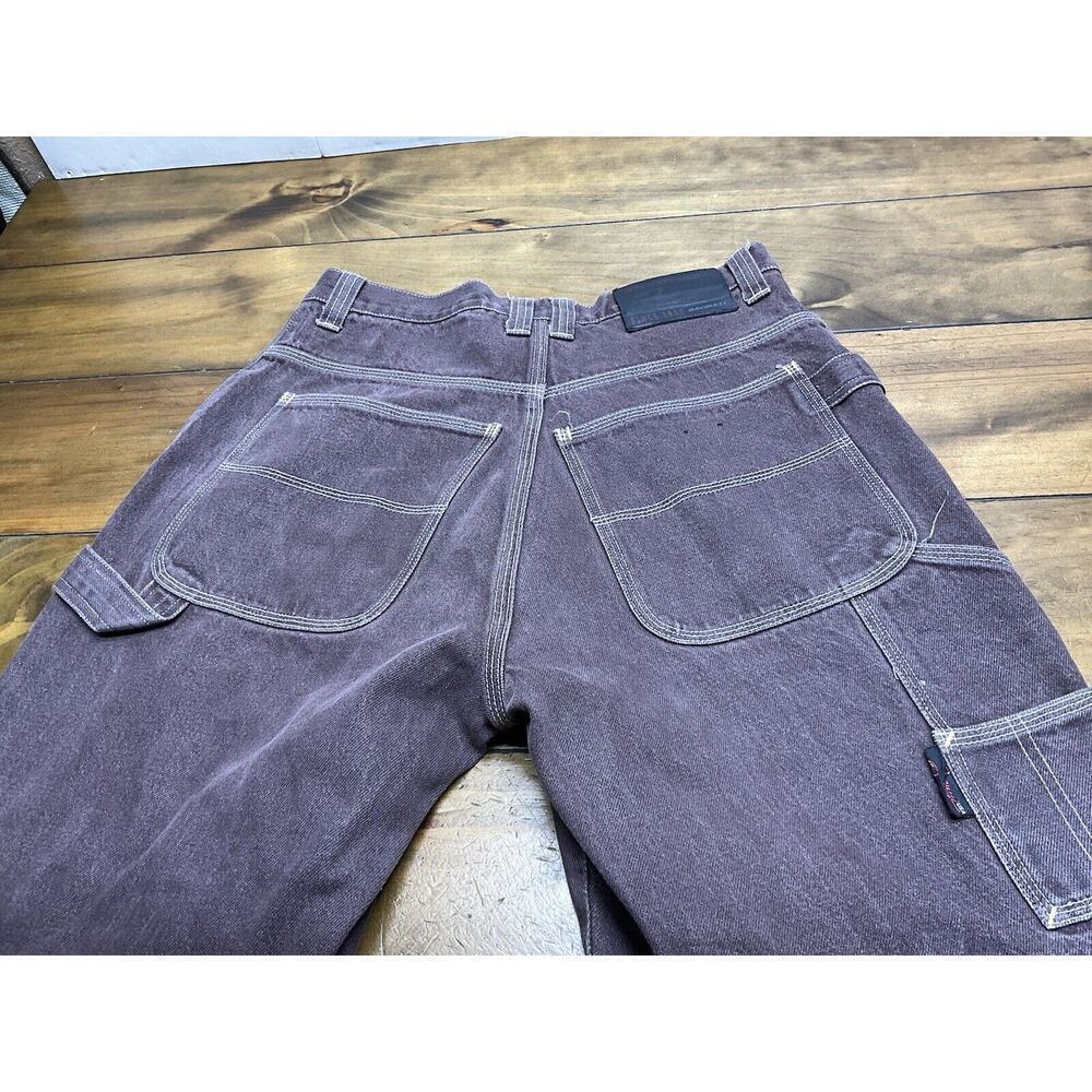 Vintage Davoucci Brown Hip Hop Jnco Style Men’s Jeans Size 34x32 - Picture 6 of 11